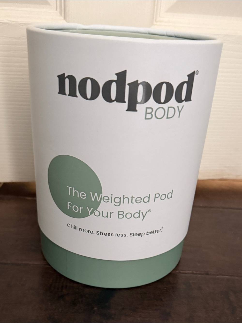 Nodpod Body Weighted Blanket, Sage Green, NWT